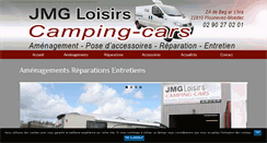Desktop Screenshot of amenagements-jmg-loisirs.com